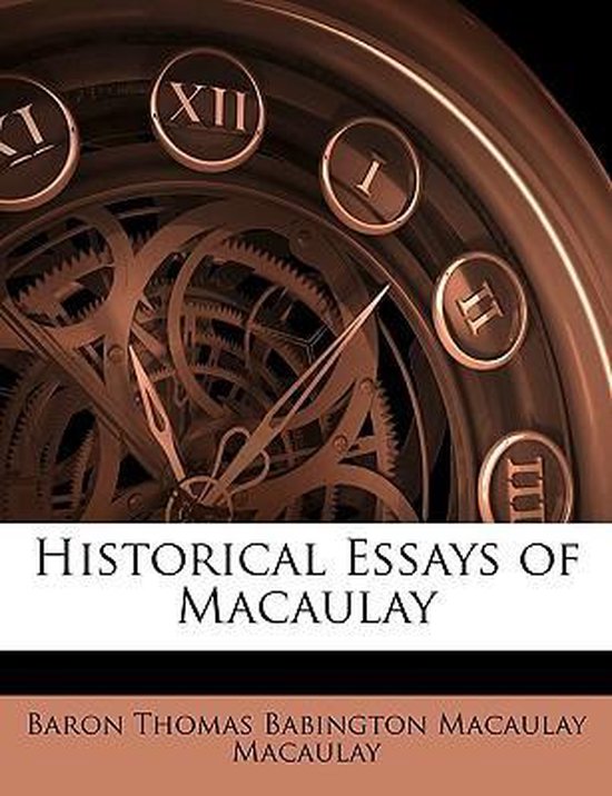 Historical Essays of Macaulay - cover