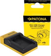 Compact Patona oplader voor de accu Panasonic DMW-BMB9E
