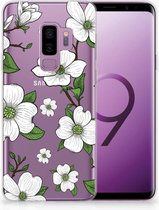 Geschikt voor Samsung Galaxy S9 Plus TPU Hoesje Design Dogwood Flowers