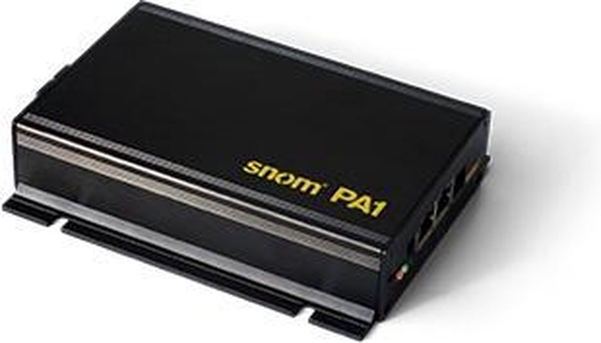 Snom PA1 multiroom audiocontroller Zwart