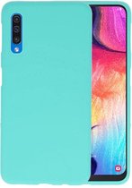 BackCover Hoesje Color Telefoonhoesje voor Samsung Galaxy A50 - Turquoise