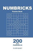 Numbricks Puzzles Book - 200 Hard Puzzles 9x9 (Volume 4)