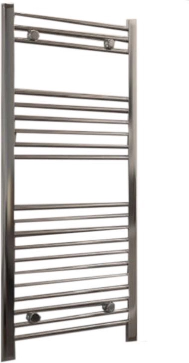 Handdoekradiator multirail dry element staal chroom 110x50cm 300 watt - Eastbrook Biava