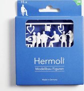 Hermoli Model Building Figurines Assises 1:50 blanc 15pcs