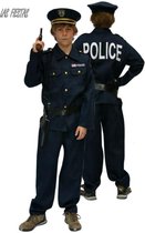 Politie jongen met kepie - Maat 152