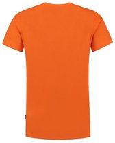 Tricorp T-shirt V Hals Slim Fit 101005 Oranje  - Maat XS