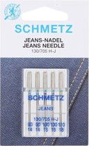 Schmetz naaimachinenaalden jeans assortiment 90 90 100 100 110