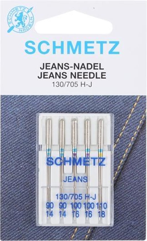 ga winkelen Controversieel heden Schmetz naaimachinenaalden jeans assortiment 90 90 100 100 110 | bol.com