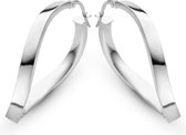 Casa Jewelry Oorringen Illusion - Zilver