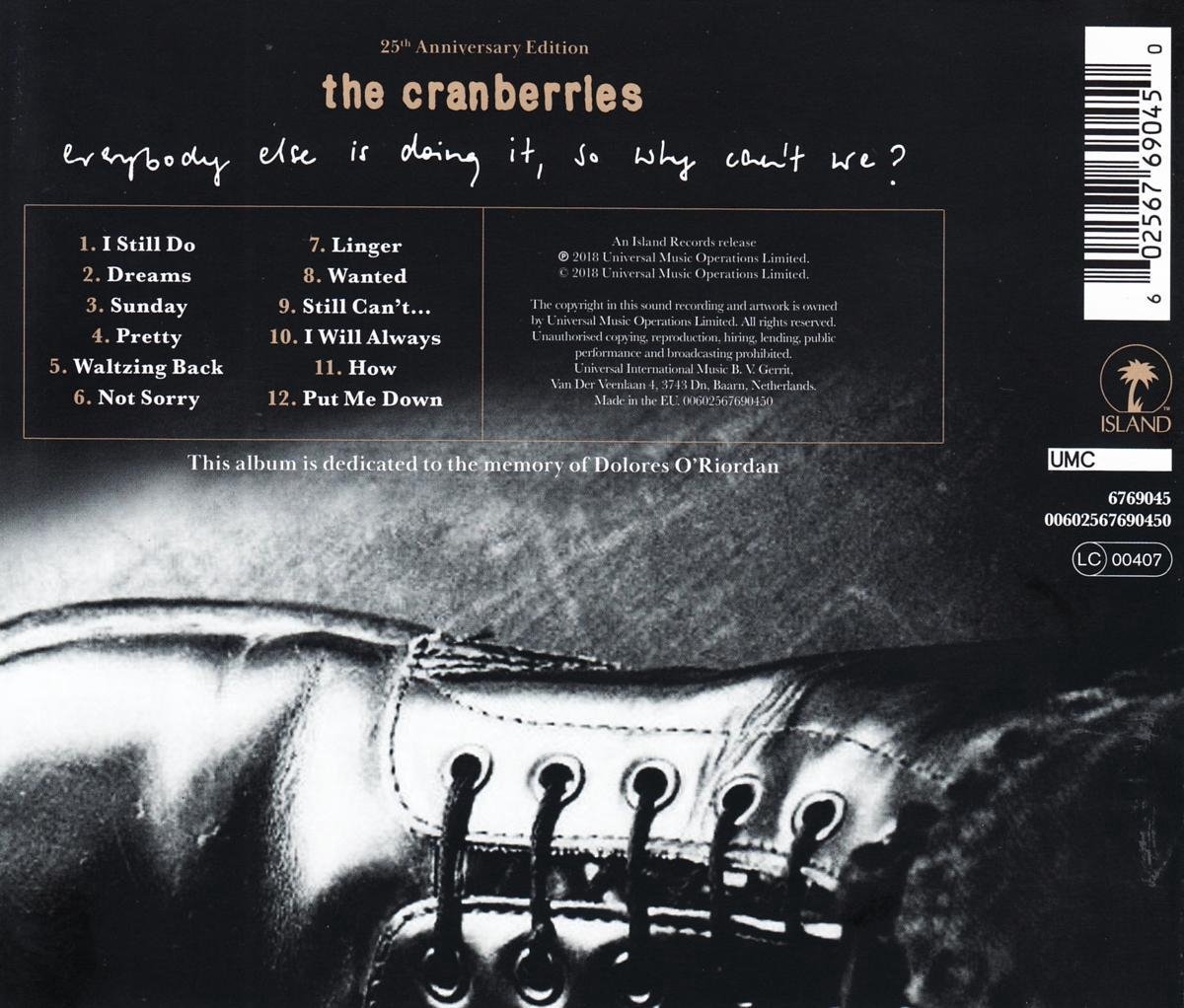 Everybody Else Is Doing It. So Why Cant We?, the Cranberries CD
