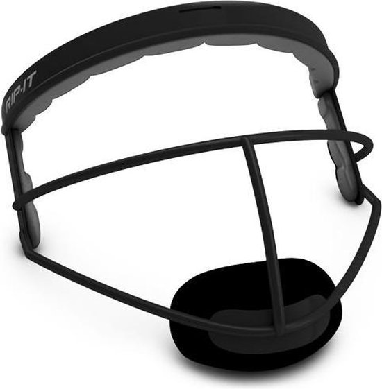 Rip-It Defense Jeugd Softball Velders en Pitchers Masker - Zwart - Jeugd