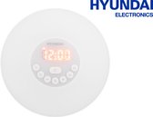 Hyundai Electronics Led Wake Up Light Wekker – 17x17 Cm - Wit