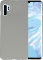 BackCover Hoesje Color Telefoonhoesje voor Huawei P30 Pro - Grijs