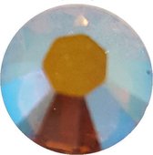 Swarovski kristal ( kristallen ) SS 34 ( 7,1 mm ) Topaz AB ( 25 stuks ) Flat Backs