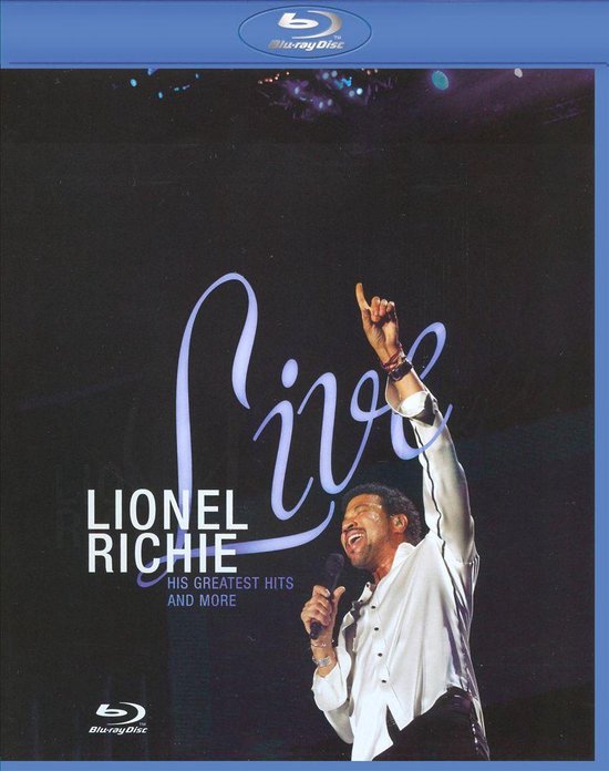 Cover van de film 'Lionel Richie - Live: His Greatest Hits And More'