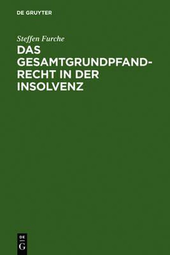Das Gesamtgrundpfandrecht in der Insolvenz - cover