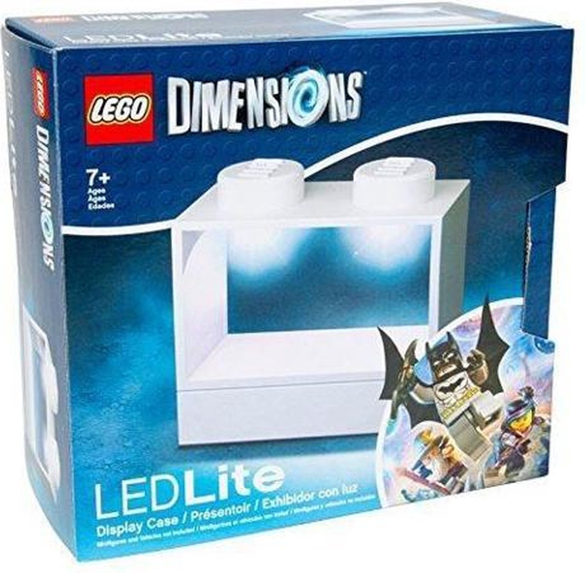 Lego Display Dimensions Met Verlichting Wit