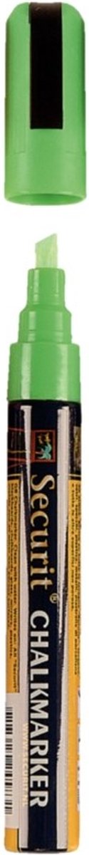 Securit® Original krijtstift met afgeschuinde punt in groen