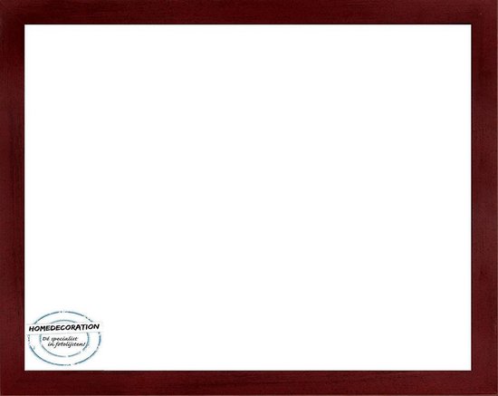 Homedecoration Misano - Cadre photo - Format photo - 26 x 58 cm - Vin rouge