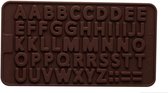 Chocoladevorm mal alfabet letters siliconen vorm voor ijsblokjes chocolade fondant - LeuksteWinkeltje