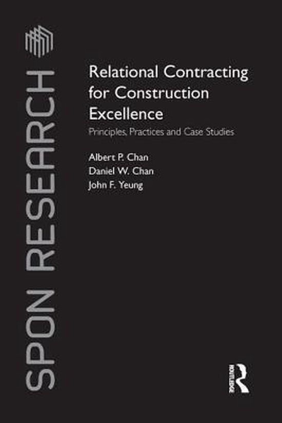 Spon Research- Relational Contracting for Construction Excel ... - cover