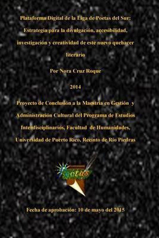 Plataforma Digital de la Liga de Poetas del Sur - cover