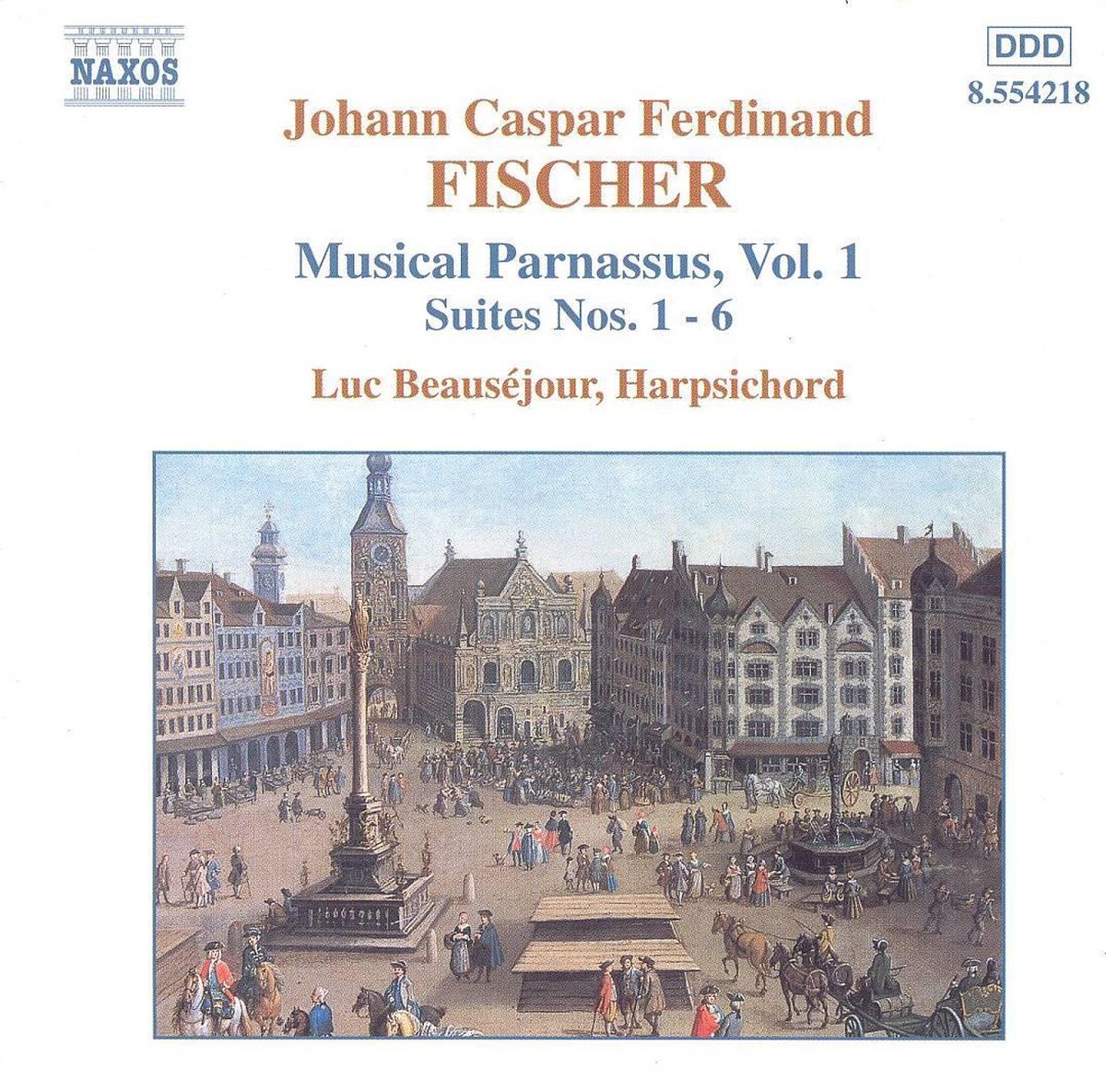 J.C.F. Fischer: Musical Parnassus, Vol 1 / Beausejour