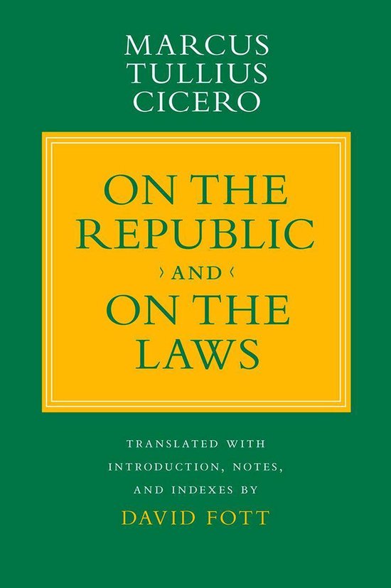 Agora Editions - "On the Republic" and "On the Laws" - cover