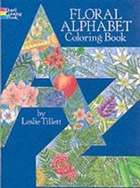 Floral Alphabet Col Bk