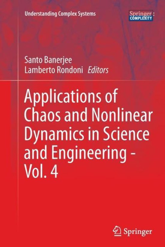 Understanding Complex Systems- Applications of Chaos and Non ... - cover