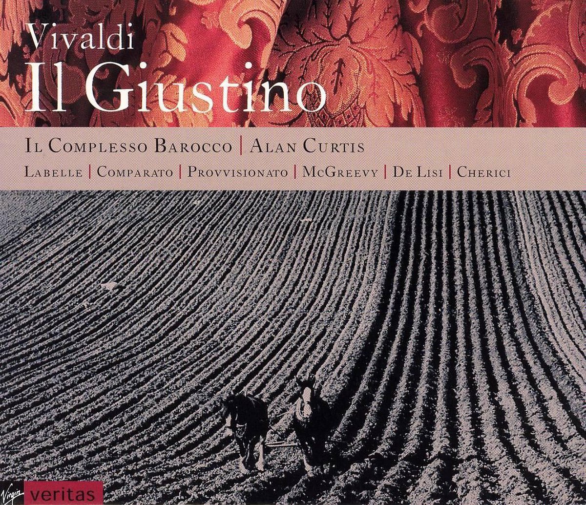 Vivaldi Il Giustino, Alan Curtis CD (album) Muziek