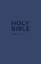 NIV Tiny Navy Soft-Tone Bible With Zip