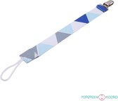 Speenkoord Glossy Satin - Blue Area