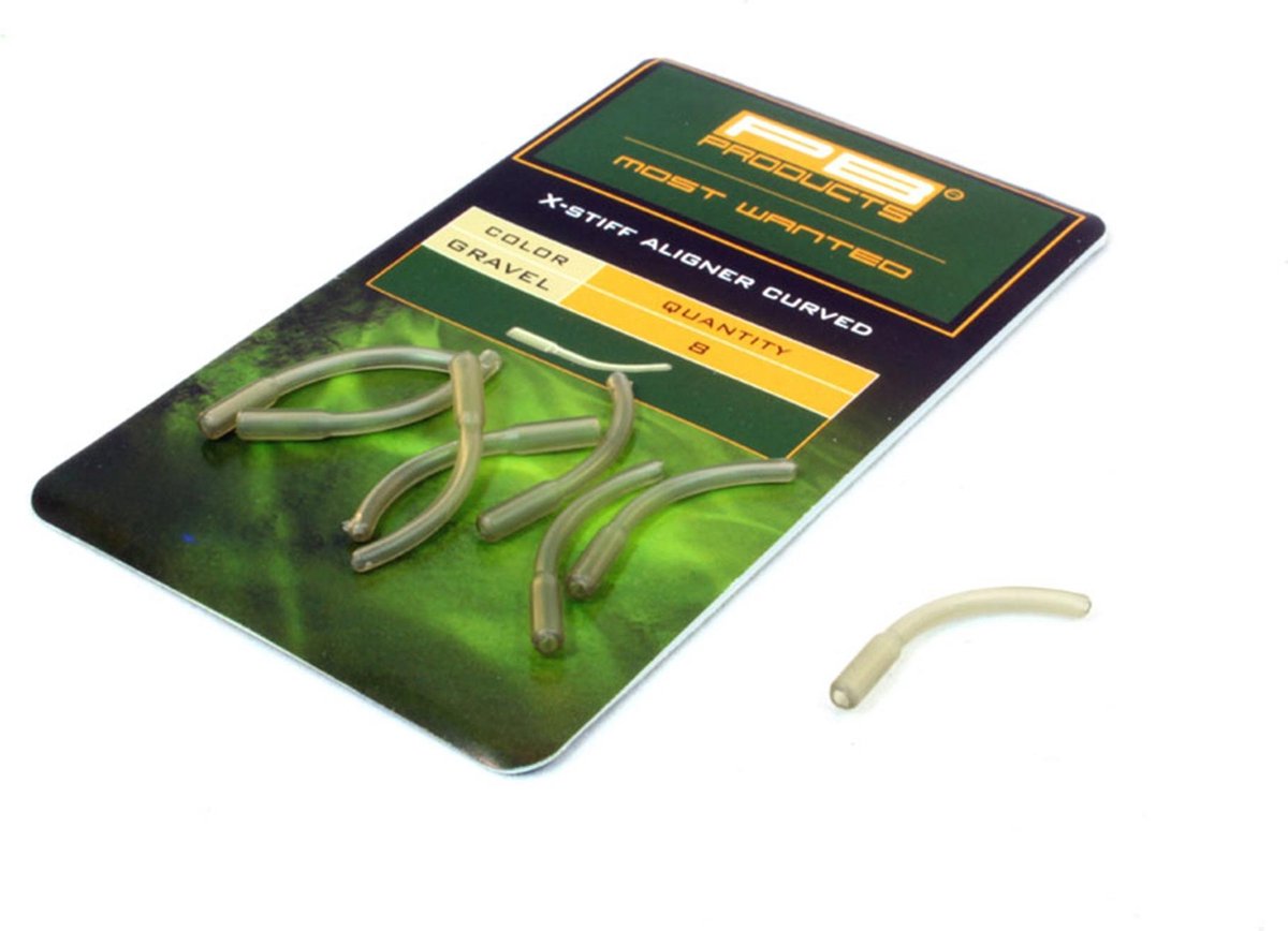 PB Products - X-Stiff Curved Aligner - 8 stuks - Gravel