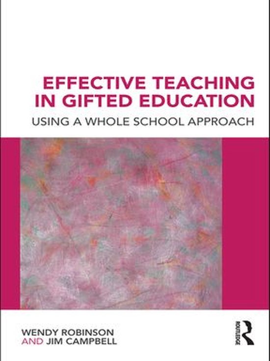 Effective Teaching in Gifted Education - cover