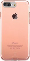 Baseus - iPhone 7/8 Plus Hoesje - Zachte Back Case Clear Roze