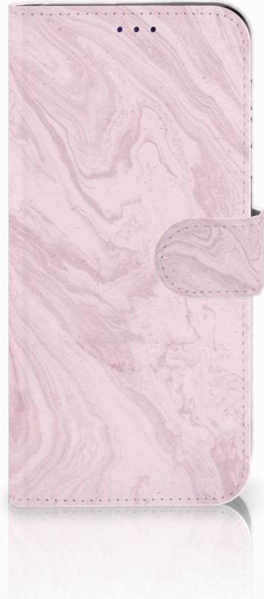 Samsung Galaxy A50 Bookcase Marble Pink - Origineel Cadeau Vriendin