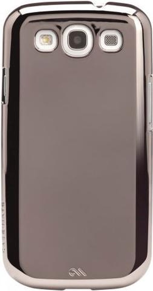Case-Mate Barely There Hoesje voor Samsung Galaxy S3 in Metallic zilver
