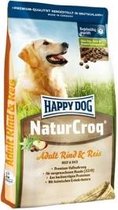 Happy Dog NaturCroq Rind & Reis (Rund en Rijst) - 15 kg