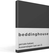Beddinghouse Kussensloop - Antraciet - 60x70 (set a 2)