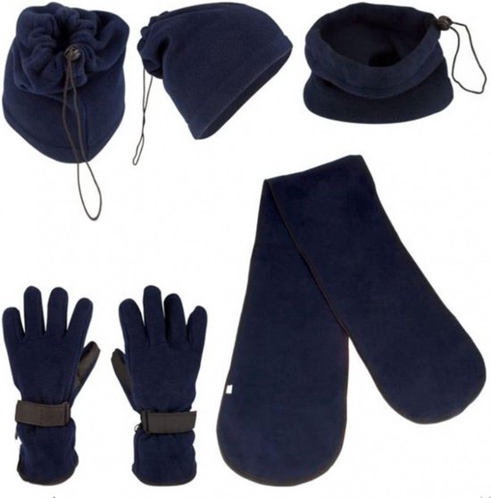 Sjaal handschoenen en muts set | bol