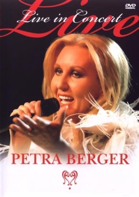 Cover van de film 'Petra Berger - Live in Concert'
