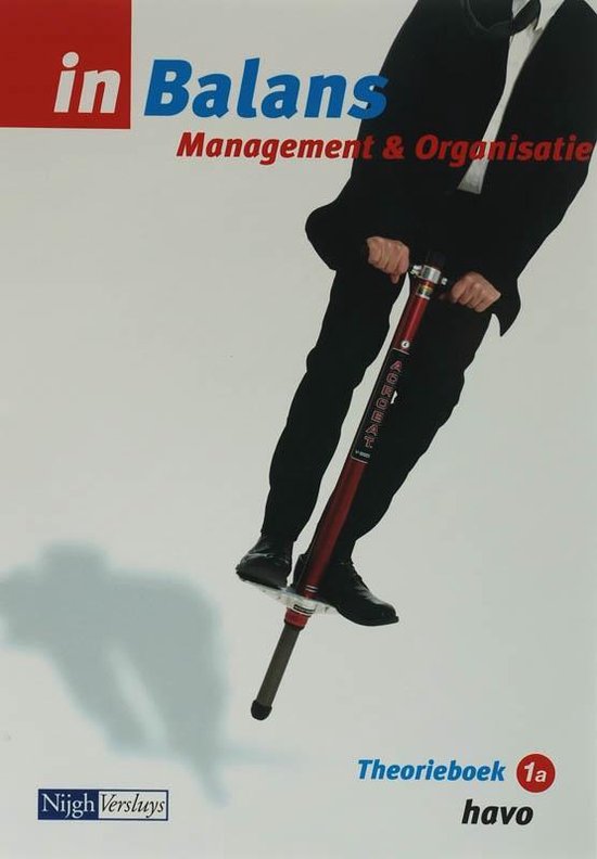 Cover van het boek 'Management & Organisatie in balans / 1A Havo / deel Theorieboek / druk 6' van S. van Vlimmeren en W. de Reuver