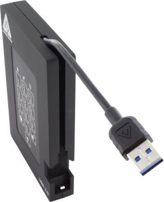 Apricorn Padlock Fortress - FIPS validated, 1TB USB 3.0 van Merkloos — afbeelding 3