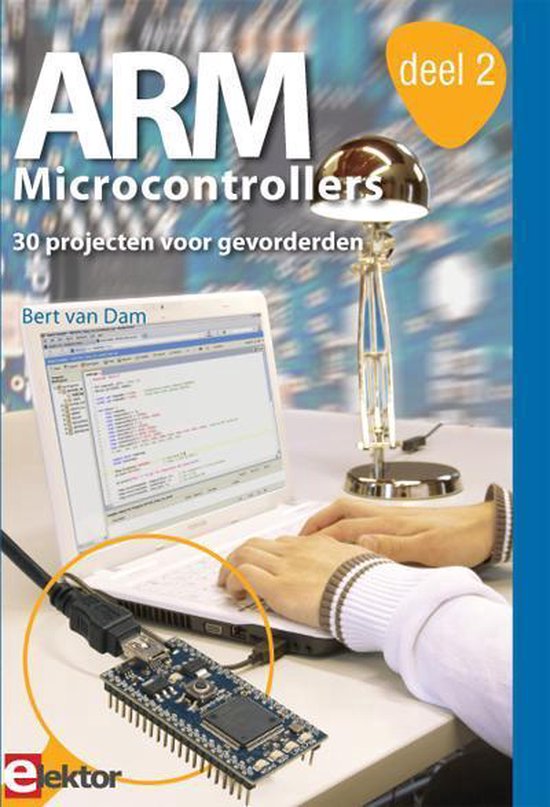 Cover van het boek 'ARM microcontrollers / 2 - 30 projecten voor gevorderen'