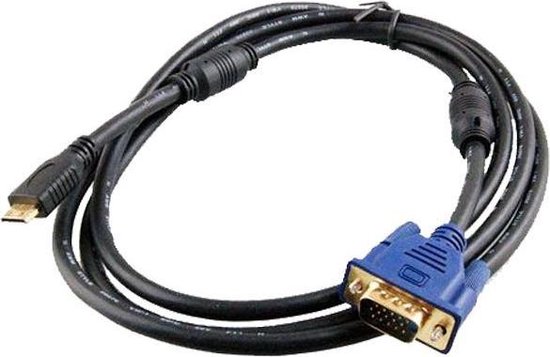 Brauch Mini HDMI naar VGA Kabel 1,8 Meter | bol.com