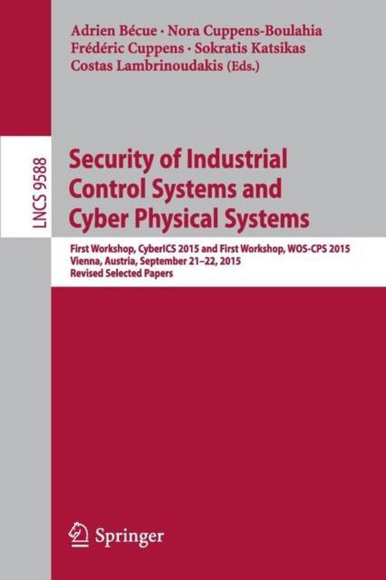 Cybersecurity of Industrial Control Systems, Security of Cyber Physical