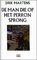 MAN DIE OP HET PERRON SPRONG, DE - Ekkehard Martens