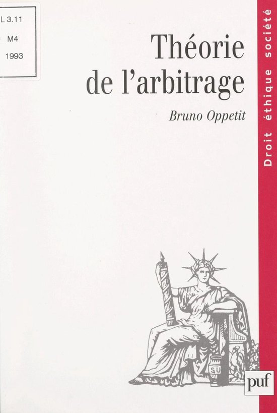 Théorie de l'arbitrage - cover