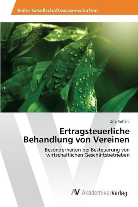 Ertragsteuerliche Behandlung von Vereinen - cover